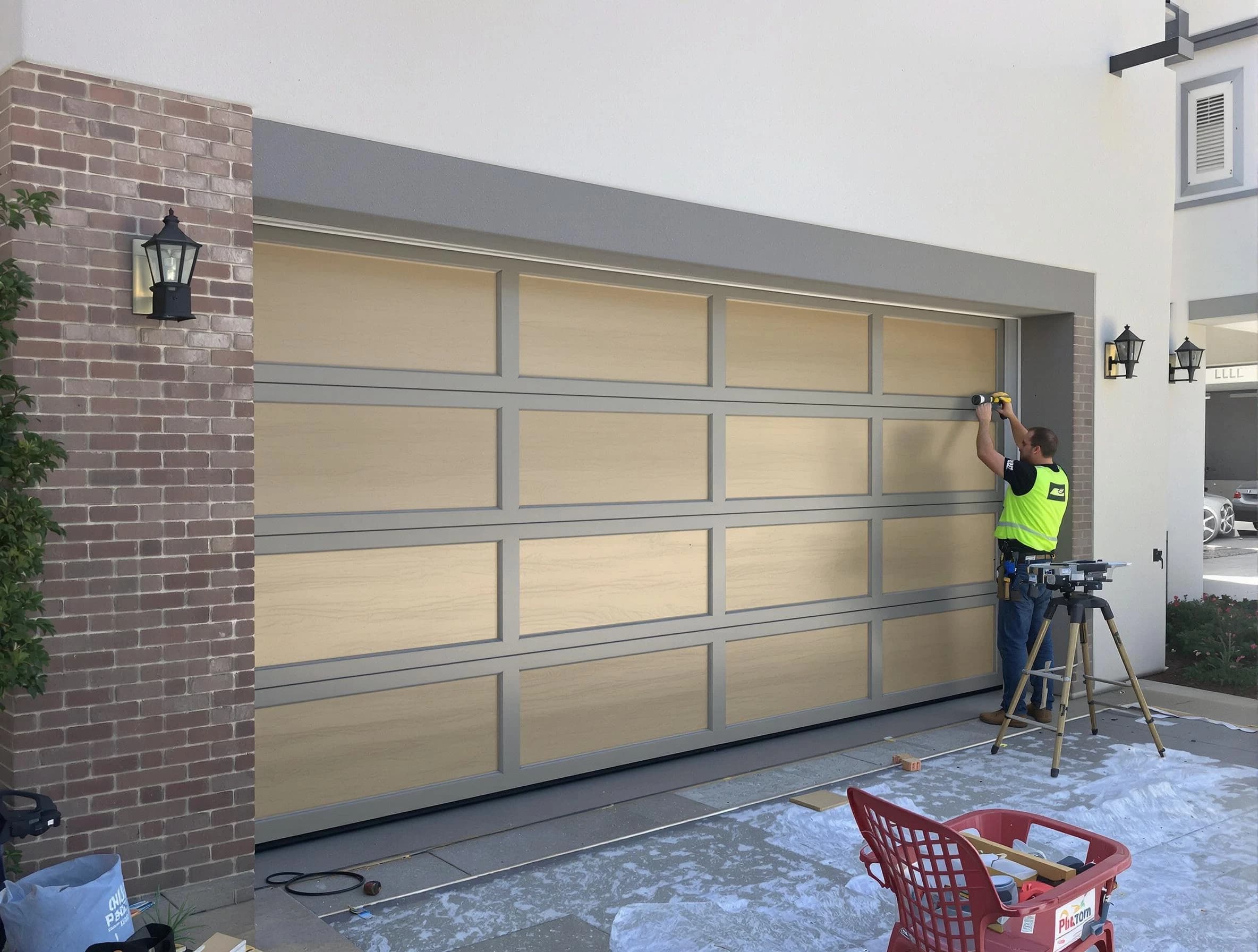 Garage door replacement service by Wellesley Garage Door Repair in Wellesley