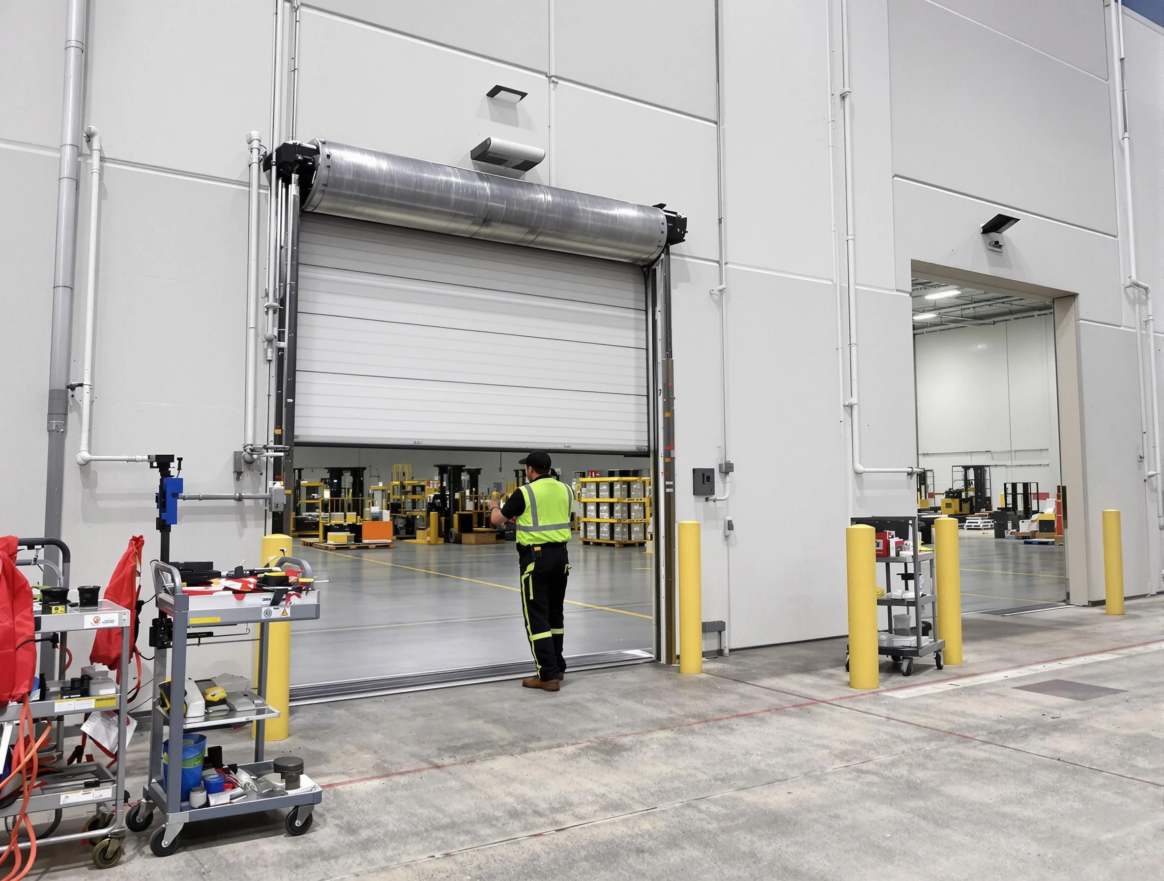 Commercial Garage Door Repair in Wellesley