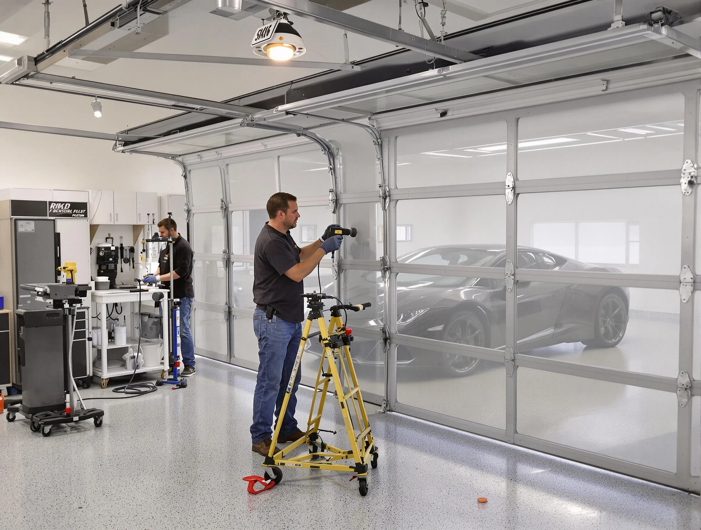 Garage Door Dents Repair in Wellesley